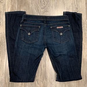 Hudson straight leg jeans